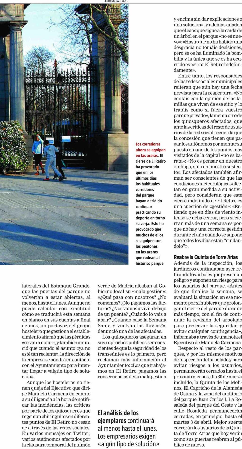 La Razón España Prensa: Diaria Tirada: 100.