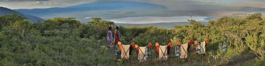 El Tented Camp PAKULALA SAFARI CAMP ofrece vistas asombrosas y privilegiadas sobre el llamado volcán del Edén.
