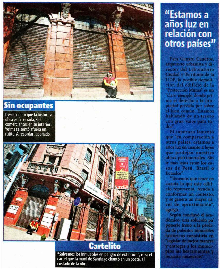 27/08/2014 LA CUARTA - STGO-CHILE 15 4 HISTORICO