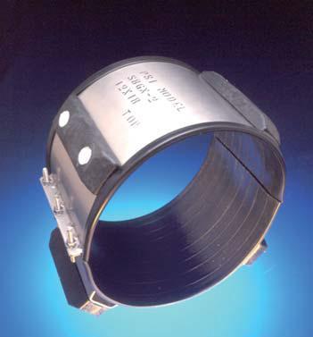 Espaciadores Metálicos Modelo S Uso Recomendado Energía, Agua y encamisados rellenos - Para diámetros de tuberías entre 4 (101.6cm) hasta 120 (304.8cm).
