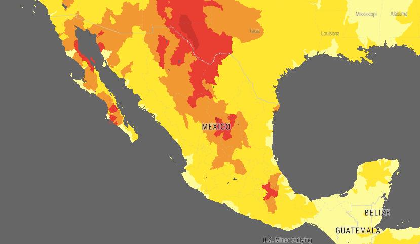 DROUGHT IN MEXICO Source: World Resources