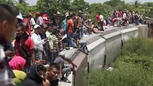 Desde Centroamérica hasta México: Muchos clandestinos atraviesan los países a pie, cruzando los ríos fronterizos en balsas Foto, frontera entre Guatemala y México, blog.