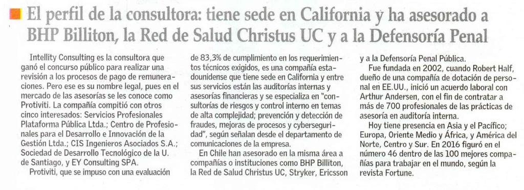 19-06- El Mercurio Cuerpo C Segunda Edición 5 4 Carabineros somete a revisión de