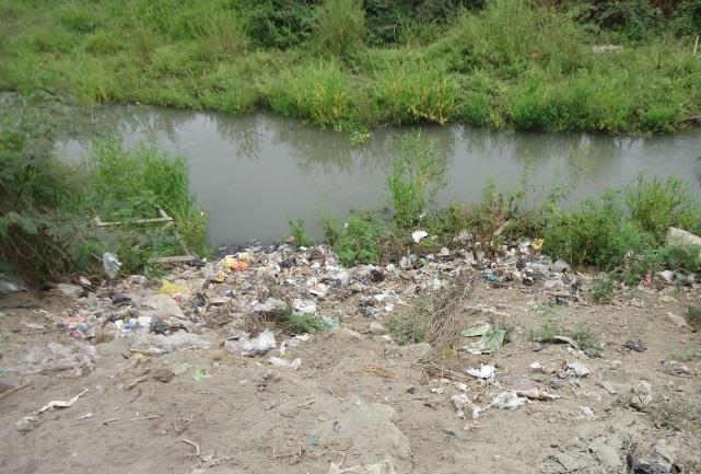 Rio Pula receptará las aguas provenientes del sistema de tratamiento de aguas servidas de la Parroquia Laurel. A continuación, se presentan las imágenes de los cuerpos hídricos del sector: Figura 23.