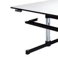 5 USM Privacy Panels Se montan al lado largo y, cuando se juntan las mesas en bloques, proporcionan individualidad y pri vacidad a los empleados. H: 350 o 700.