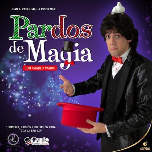 Familiar SHOW DE MAGIA ÚNICO PARA TODA LA FAMILIA Llega al teatro Belarte todo el ingenio y la ilusión de Camilo Pardo, un artista que te hará pasar un momento inolvidable donde la comedia y la magia