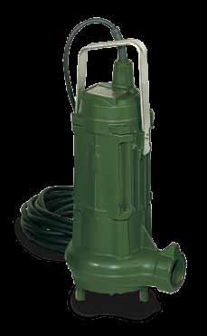 4 GRINDER 14 M2 1.5 23 1 2 2 NO 58.3 58.3 42.8 La bomba GRINDER es una trituradora y puede bombear líquido con sólidos de hasta 2 y fibras largas no agresivas.