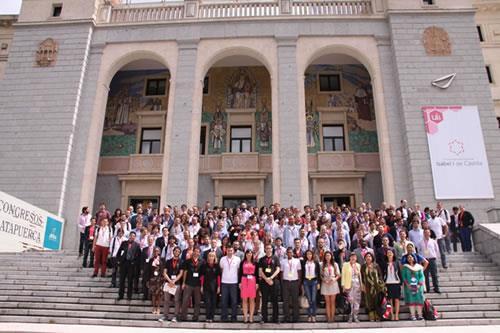 Actividades Internacionales La principal actividad internacional de JJNN es la organización del congreso mundial International Youth Nuclear Congress (IYNC) que tuvo lugar en Burgos en julio de 2014.