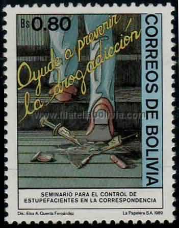 Álbum de sellos postales de Bolivia Página 134