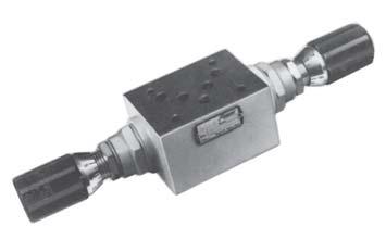 90 se incluye en el suministro de la válvula. Plate ref. 90 is provided with the valve Diagrama: p-q a cst.