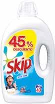 líquido aniversario, 40 lavados DIXAN Detergente en polvo, 36 dosis OFERTA 2X1 MIMOSÍN Suavizante concentrado