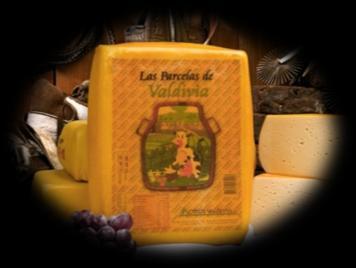 LÁCTEOS VALDIVIA Estos exquisitos quesos son producidos por leches estrictamente seleccionadas, elegidas en los mejores planteles de la provincia de