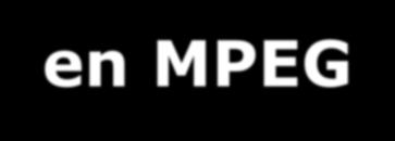 Propagación Espacial de Errores en MPEG-2 Errores en dos tramas MPEG-2, estos errores han afectado varios bloques Propagación espacial del error Se ha