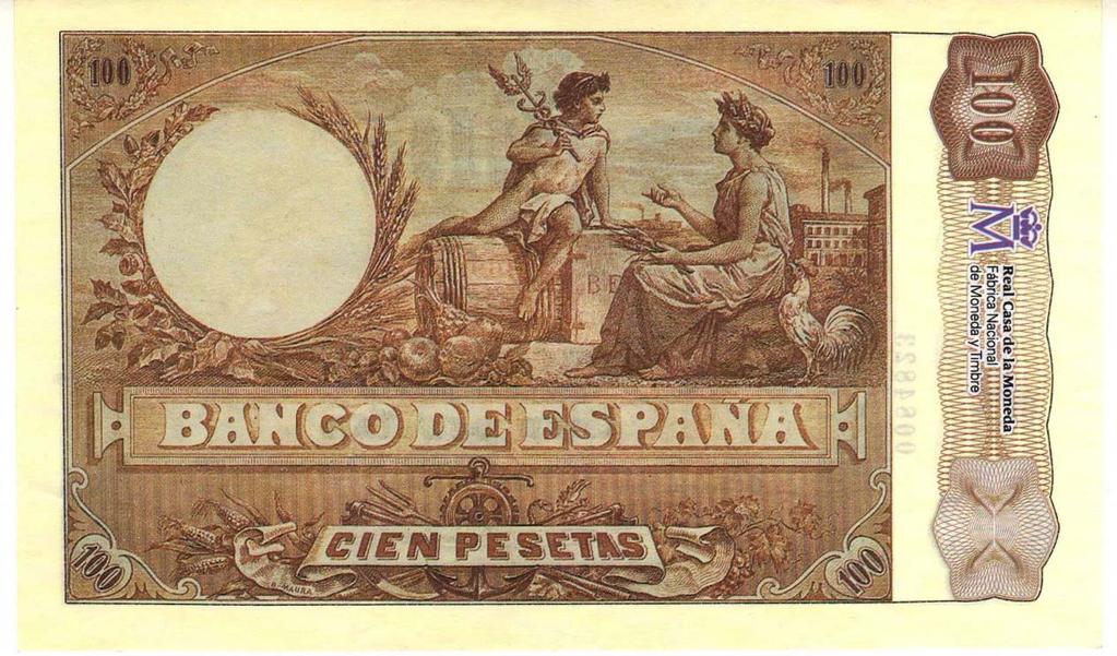 En España, de igual forma, han exaltado la figura mítica de Mercurio en varias de sus piezas numismáticas.