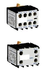 Minicontactores Contactos auxiliares para minicontactores Contacto auxiliar Referencia P.V.