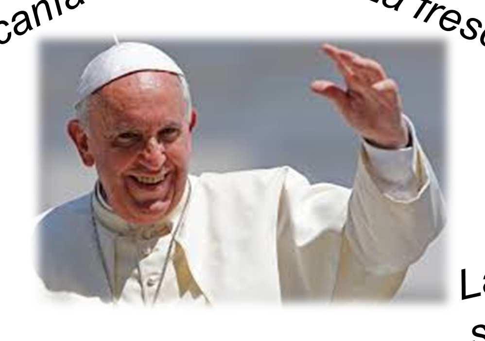 la llegada del Papa Francisco La