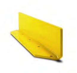 200 mm Acabado: acero revestido con pintura en polvo color amarillo Diámetro: 40 mm Ø Espesor: 1,5 mm Altura: 1.000 mm Anchura: 1.000, 1.500 y 2.