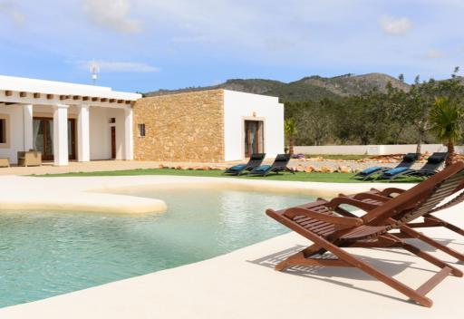 Modern newly built villa located near San Lorenzo, in the north of Ibiza.
