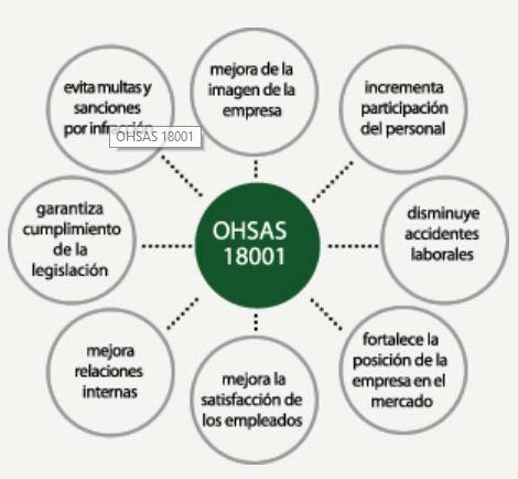 Seguridad y Salud Laboral OHSAS 18001 Muchas organizaciones implantan un sistema de gestión de la salud y la seguridad en el trabajo (SGSST) como parte de su estrategia de gestión de riesgos para