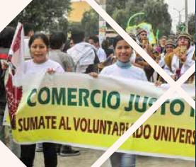 El Voluntariado Universitario en Comercio Justo y Economía Social, Solidaria y Popular Esta inicia?va busca sensibilizar a la comunidad educa?