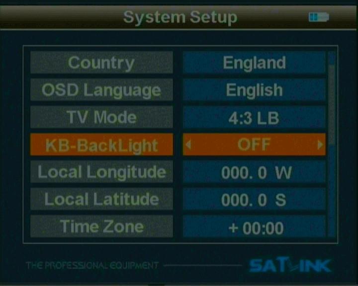 2.4.1 Configuración Seleccione el país. 2.4.2 Idioma OSD Establezca el idioma del OSD. 2.4.3 Modo TV Establezca el modo a utilizar. 2.4.4 Back-Light (retroiluminación) Seleccione el tiempo de la retroiluminación de las teclas.