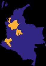 A través de 27 Unidades de Salud de Confianza (USC) en las tres regionales, se atendieron los servicios de primer nivel, Antioquia 7 USC Occidente 3 USC Cundinamarca 17 USC promoción y prevención;