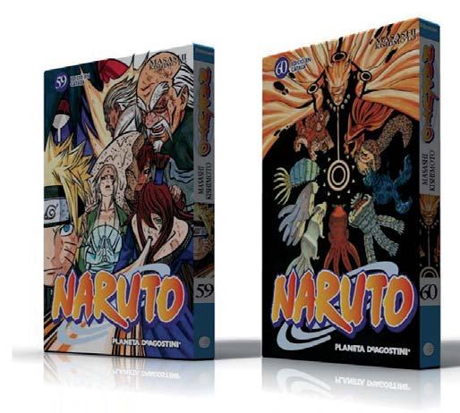 NARUTO CATALÀ 59 60 MASASHI KISHIMOTO #59: Llibre rústica, 192 pàgs. B/N 115 x170 7,5 978-84-15866-65-7 10018545 Sèrie oberta Edició original: Naruto 59 JAP #60: Llibre rústica, 192 pàgs.