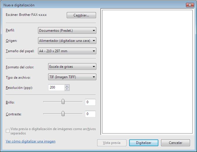Escaneado (Para FAX-2940) 1 2 3 4 3 5 6 7 8 9 10 11 g Haga clic en Digitalizar
