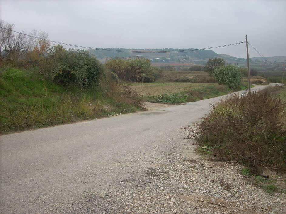 Intersecció entre el camí d Almacelles i camí d Albelda. FOTO 71.