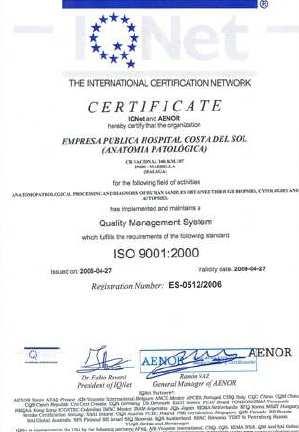CERTIFICACIÓN La certificación está definida en la Guía ISO/IEC 2 como un procedimiento por el cual una tercera