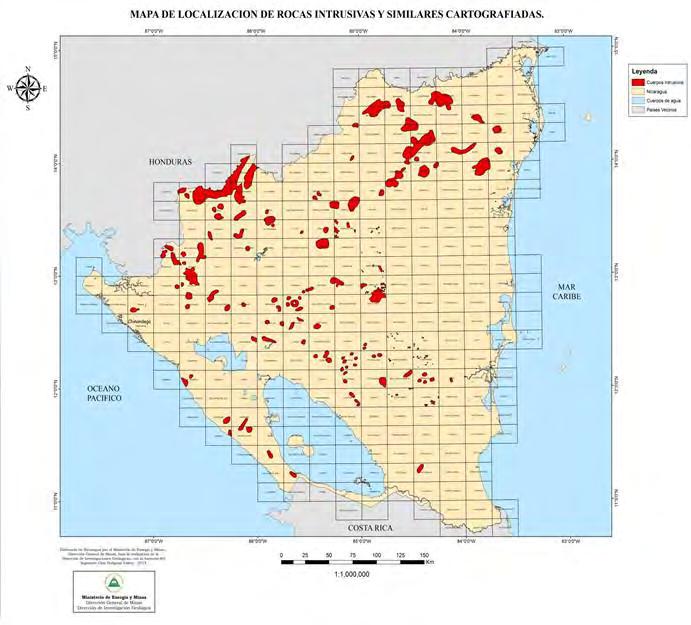 Nuevos Logros Geológicos Mineros Obtenidos por medio de la Cartografía Geológica de Nicaragua Glen Hodgson Valrey guibendana@gmail.