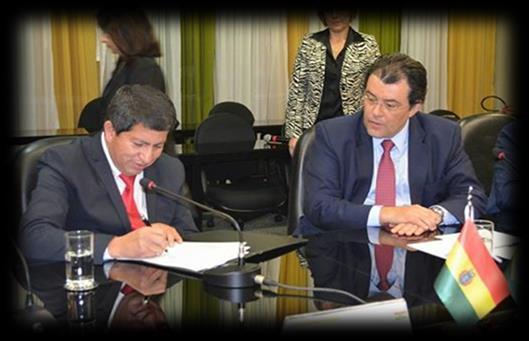 ACUERDOS BOLIVIA - BRASIL ELECTRICIDAD Memorándum de Entendimiento de 17-12-2007 Acuerdo ENDE ELETROBRAS: HIDROCARBUROS Suscrito el 16-08-96 Contrato de compra y venta de Gas