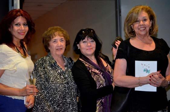 ACTIVIDADES 2014 - En Enero 2014, Estela Socias presidenta y María de la Luz Ortega, vicepresidenta, acompañaron la premiación que realizó el IBBY CHILE, en el Centro Cultural de España a escritoras