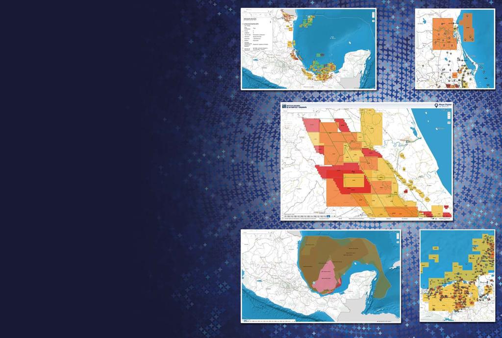 3 Actividades CNH Mapa Digital de México: Exploración y Extracción de Hidrocarburos El Mapa Digital de México es un Sistema de Información Geográfica desarrollado por el Instituto Nacional de