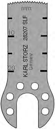 mm, longitud útil 22 mm, no estéril, para un solo uso 28207 SLG 28207 SLG Hoja de