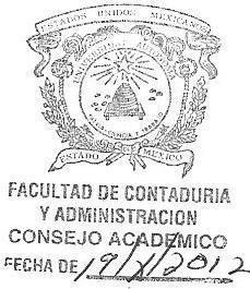 Universidad Autónoma del Estado de México Facultad de