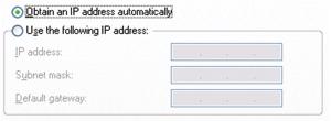2. Click Internet Protocol (TCP/IP) and then click Properties. Then click on Obtain an IP address automatically. 2. I am not sure what type of Internet Account Type I have for my Cable/DSL connection.