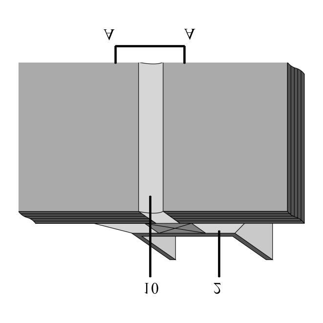 Figura 2B: Detalle del montante. Figura 3A: Detalle del travesaño.