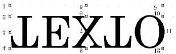 Figura 2.6.6.4. Rodear coloca el texto tomando como referencia su centro de gravedad.. II, IC,.