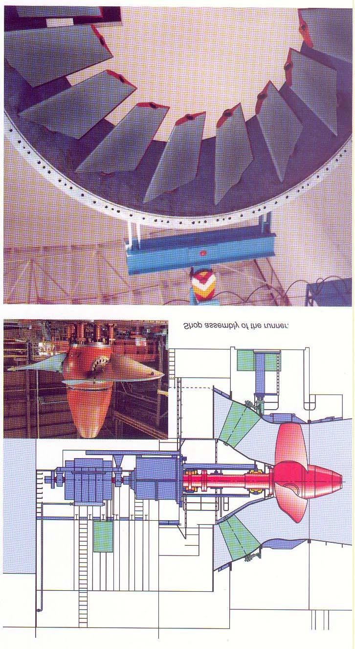 Turbina axial Tubular (foto