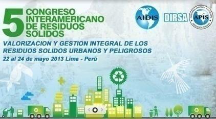 Próximos Eventos V Congreso Interamericano de Residuos Sólidos.