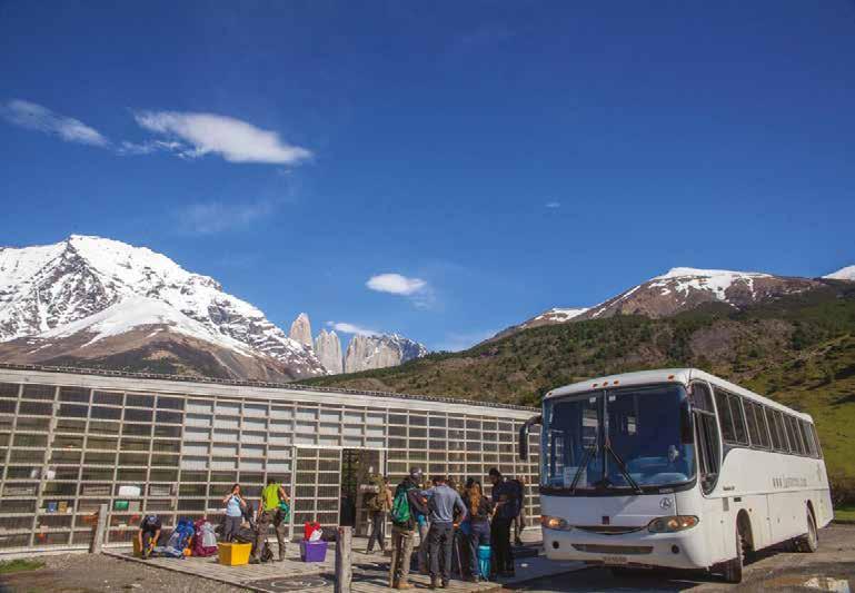 Centro de Bienvenida Nuestro Centro de Bienvenida es lo primero que recibe a los visitantes al llegar a Reserva Cerro Paine.