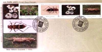 2008 Diciembre 24 : Bio-Diversidad, primer día de circulación (4 valores) (Scott : xxx). Coleoptera : Cerambycidae. 2009 : Mariposas (16 valores emitidos en bloque) (Scott : xxx).