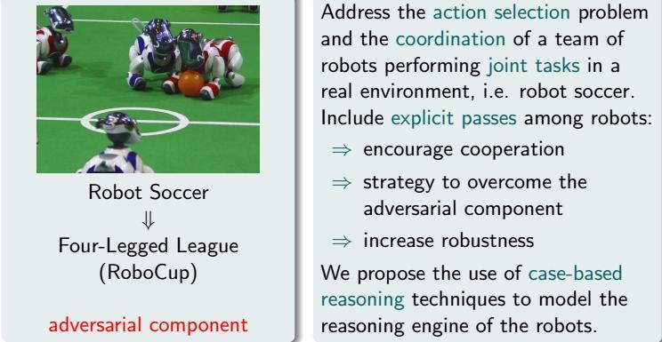 CBR y fútbol de robots Prof. Ramón López de Mántaras https://sites.google.