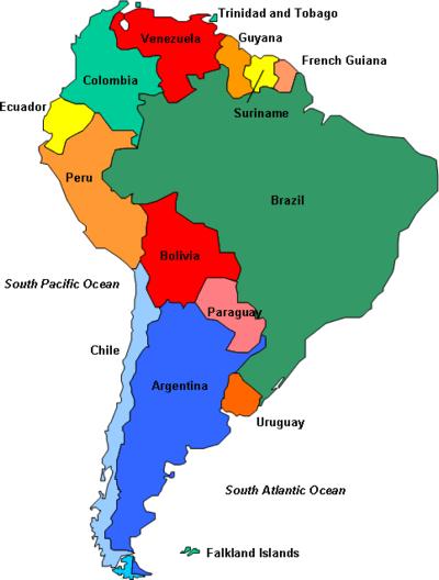 Figura Nº 01: Sudamérica. Perú El país está dividido en 25 regiones y su capital es la ciudad de Lima, con cerca de un tercio de la población del país.