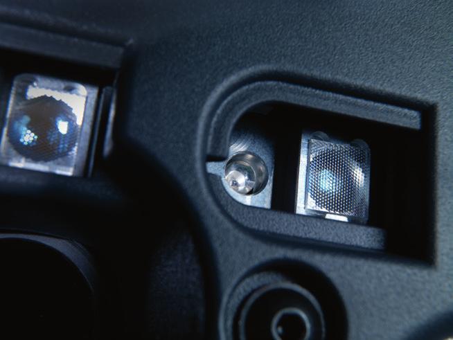 Sistema de referencia Touchless cámaras estereoscópicas