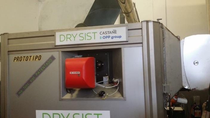 Objetivo Evaluar la eficacia del sistema de aire caliente forzado (DrySist ) diseñado por el Grupo Castanyé (RS Aluminkar S.L.
