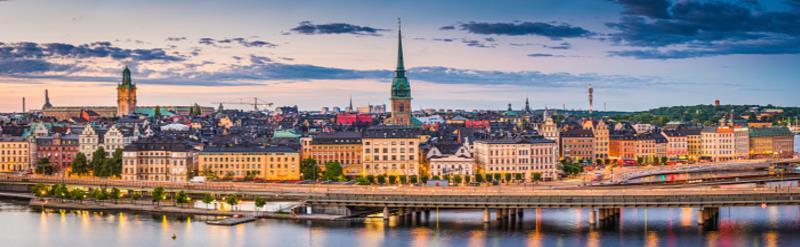 Estocolmo, Suecia Agua y espacios verdes nunca están lejos en la capital de Suecia, que está construída sobre 14 islas con grandes extensiones de