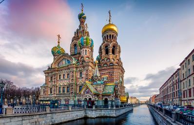 San Petersburgo, Rusia Palacios espectaculares,