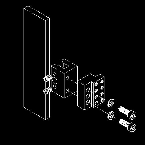 Derivaciones sencillas y rápidas con cables hasta de 16 y/o 25 mm² (terminal Utilización con barra llena: utilizar ambas